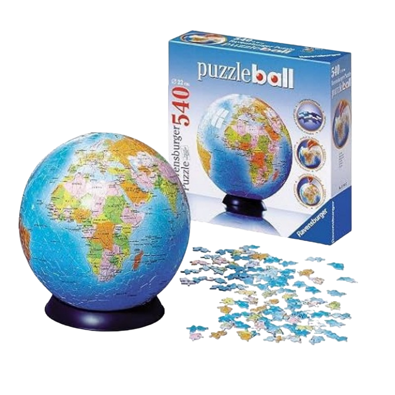 3D Globe Puzzle