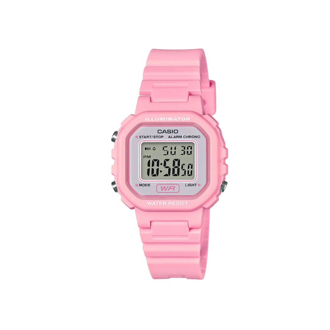 Vintage LA-20WH-4A1EF - Pink Junior Retro Digital Watch product image by Casio