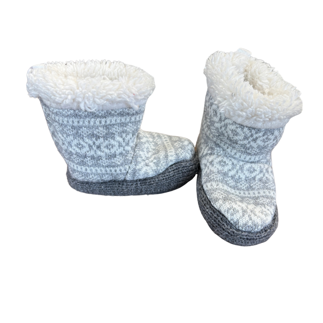 Aztec Grey Booties