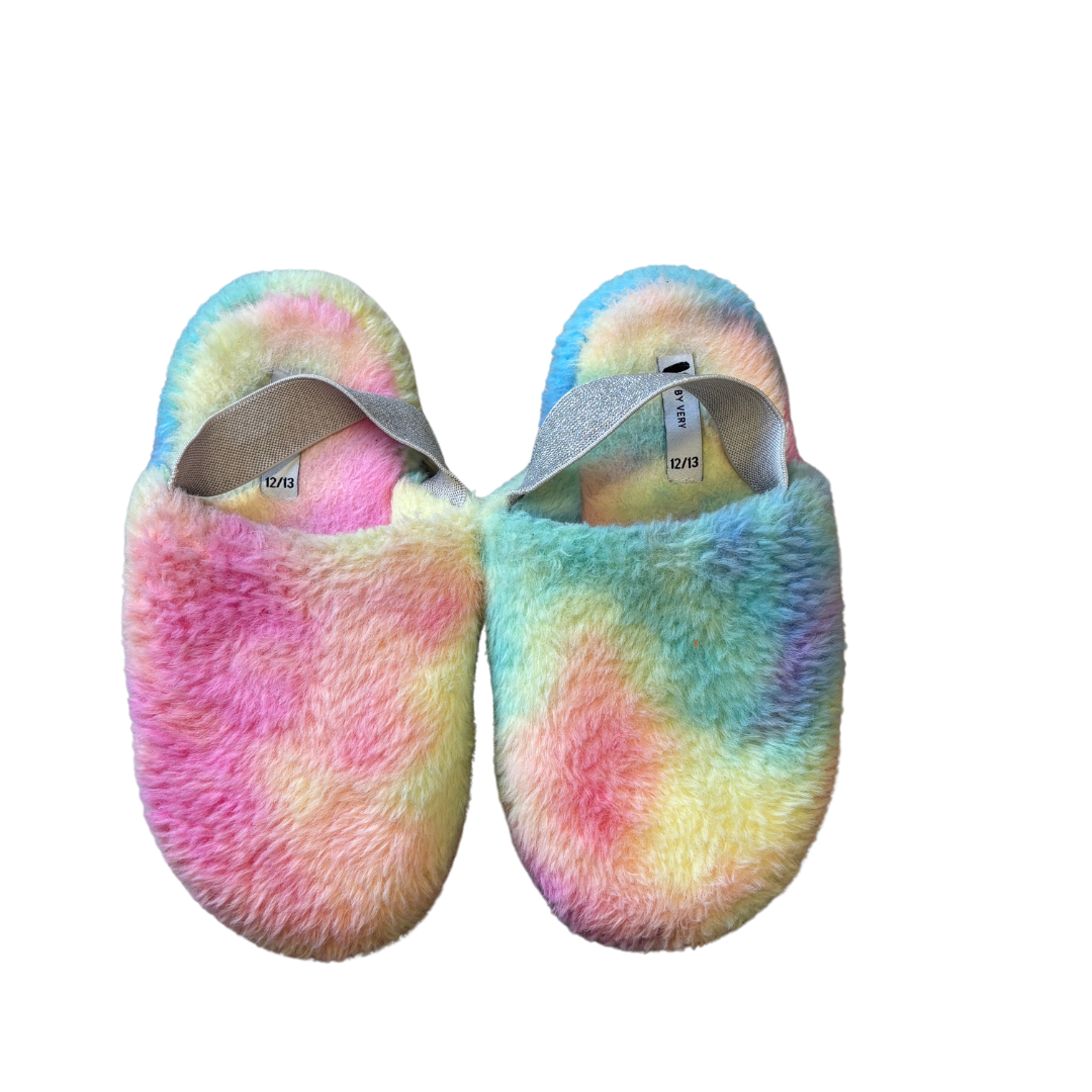 Multi Fluffy Slippers