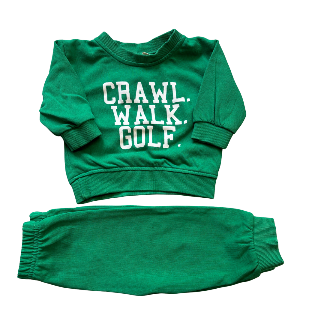 Crawl Walk Golf Tracksuit product image by MiniOlie UK
