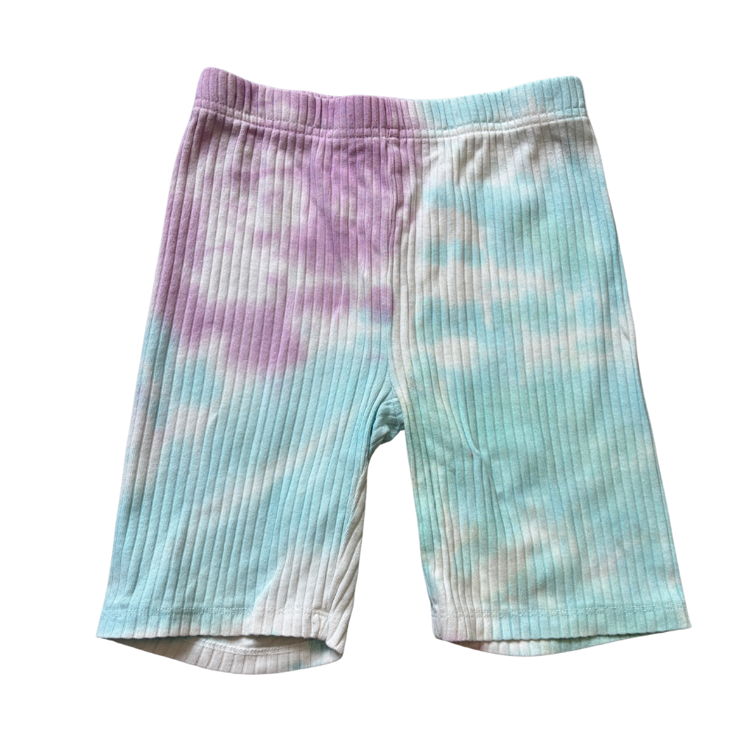 Tie Dye Ribbed Shorts product image by Nutmeg