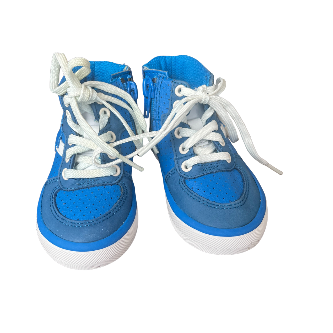 City Flake Blue Star Hightops