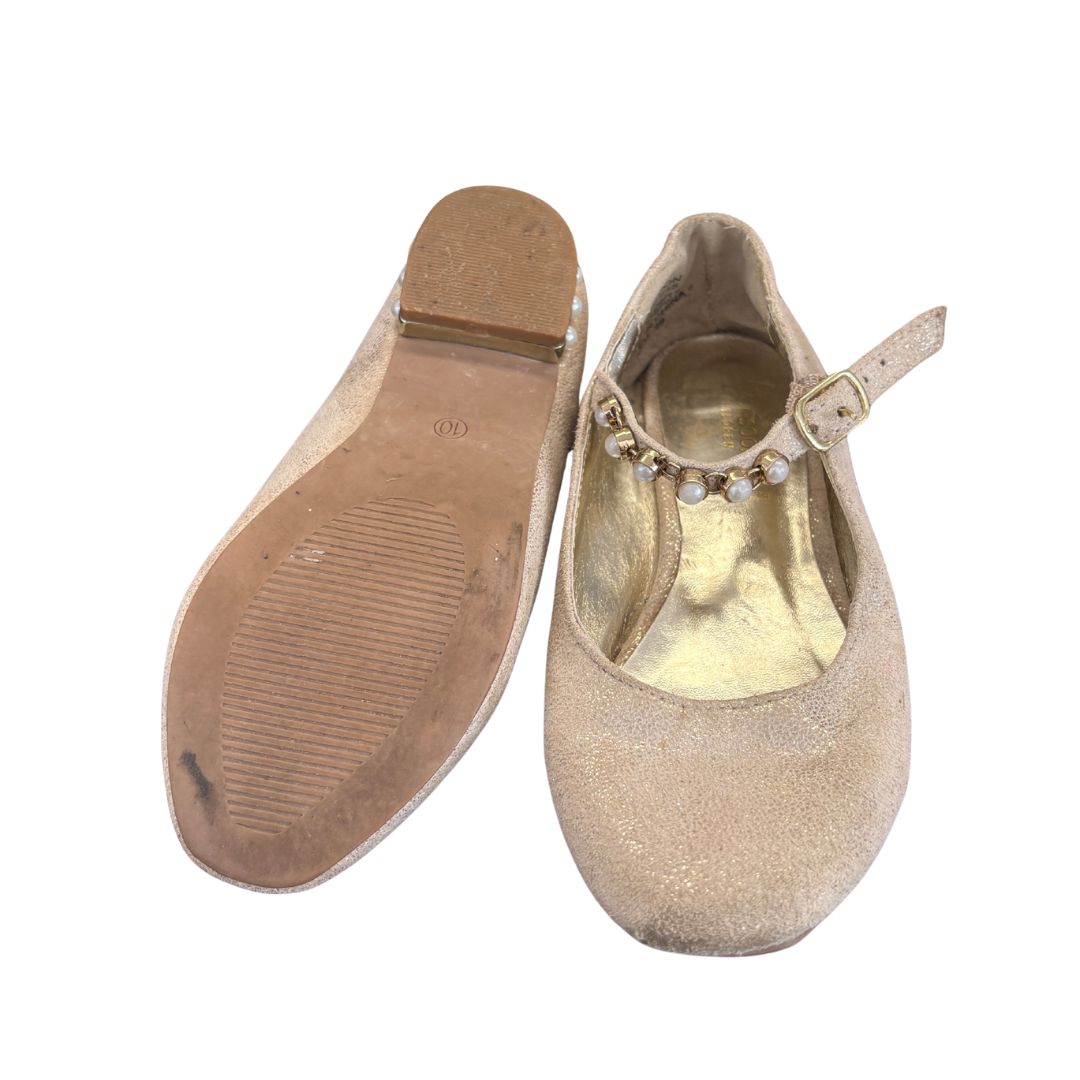 Gold Party Shoes image 2 of 2 by Monsoon