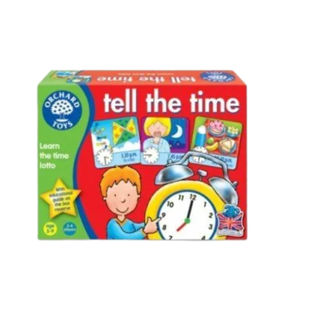 Tell the Time - Lotto Game product image by Orchard Toys