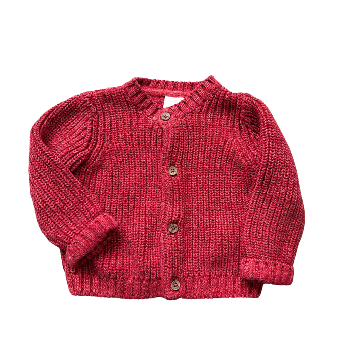 Burnt Orange/Red Cotton Cardi product image by Next