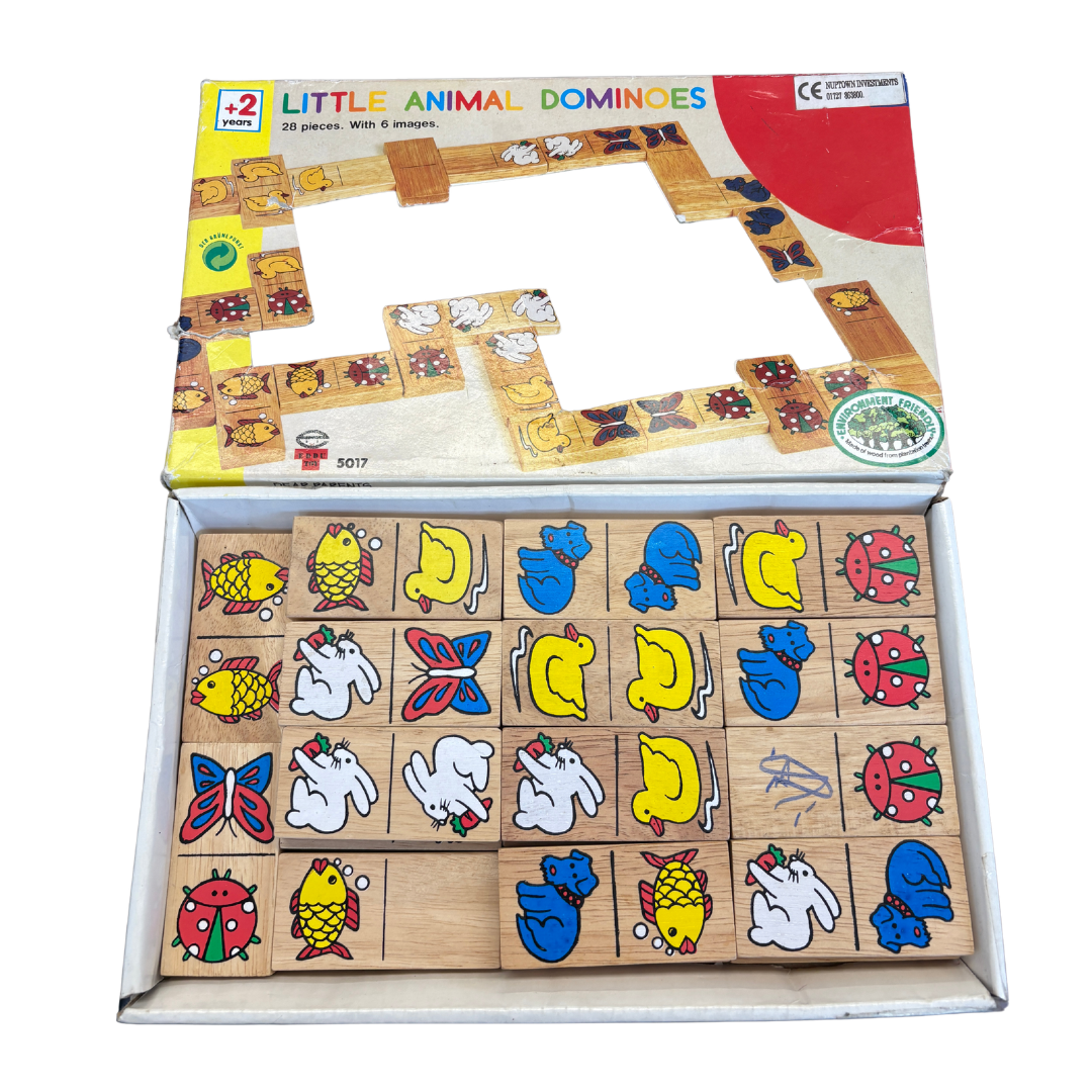 Vintage Dominoes Wooden Picture Set product image by EDDU