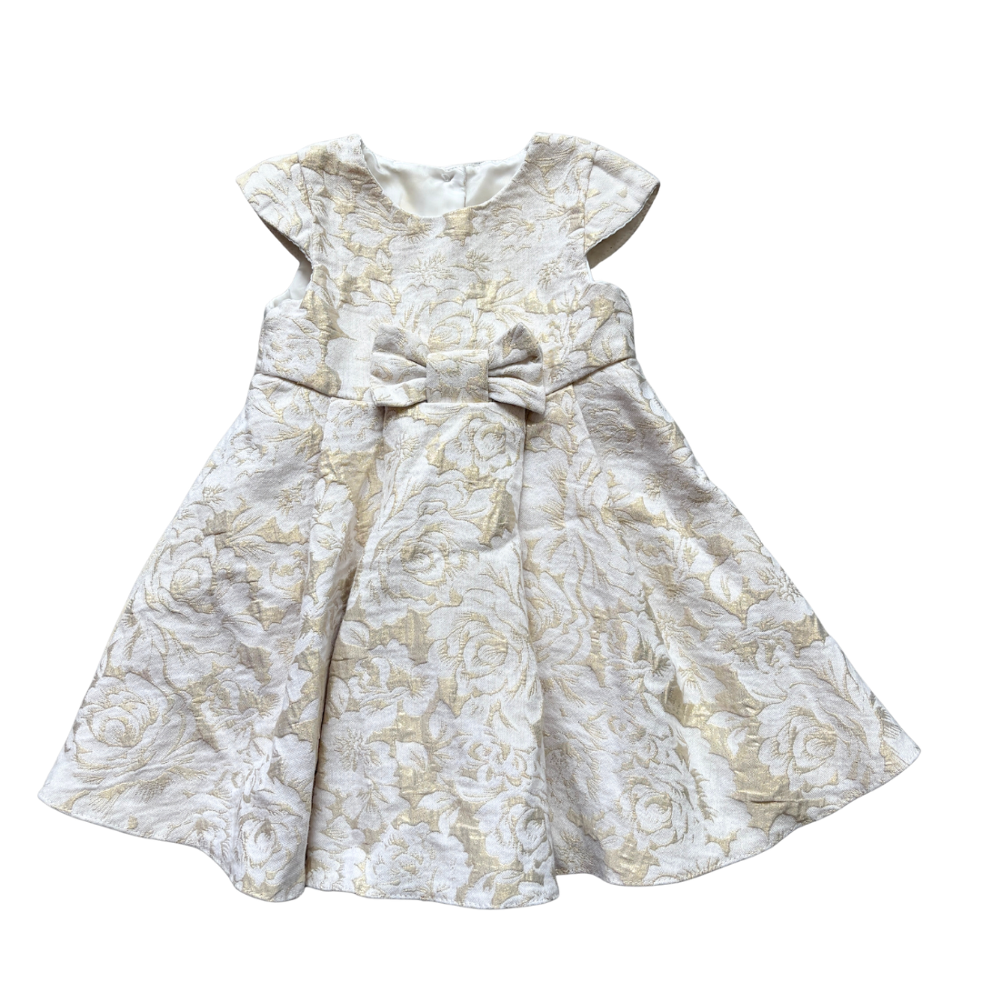 Gold/Cream Dress product image by George