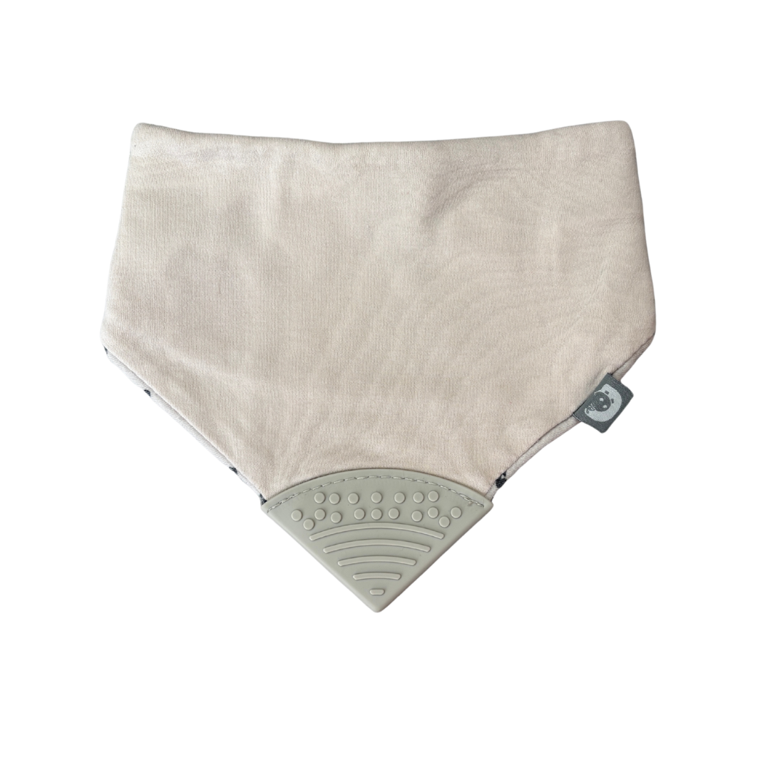Leopard Spot Neckerchew - Teething Bib product image by Cheeky Chompers