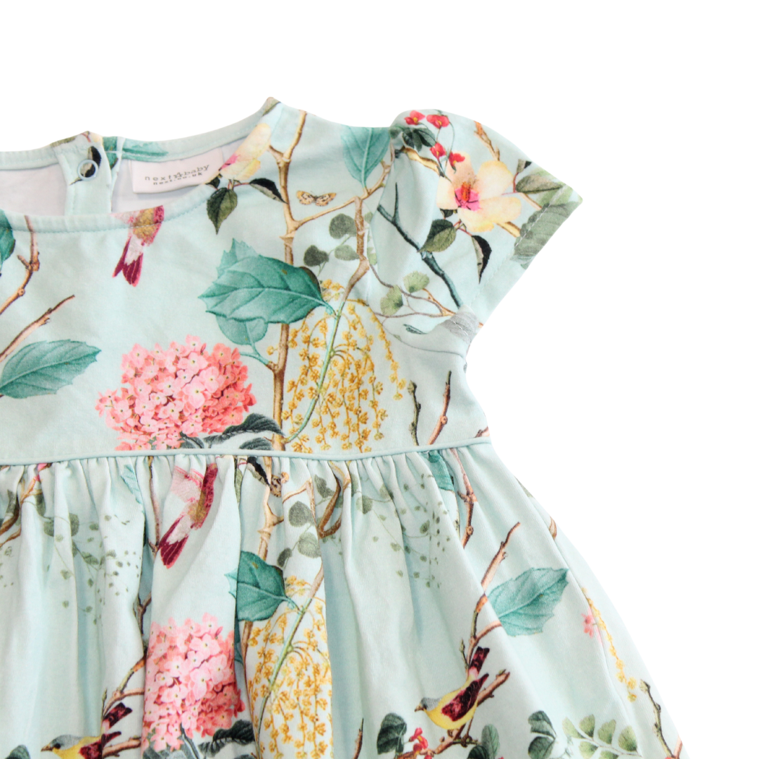 Bird Print Dress