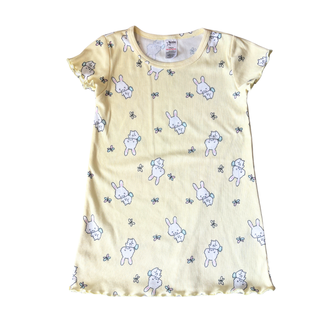 Bunny Nightie Yellow product image by Peacocks