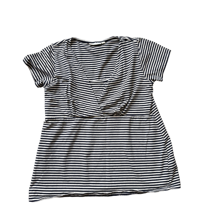 Navy Striped Maternity and Nursing Tee product image by JoJo Maman Bébe