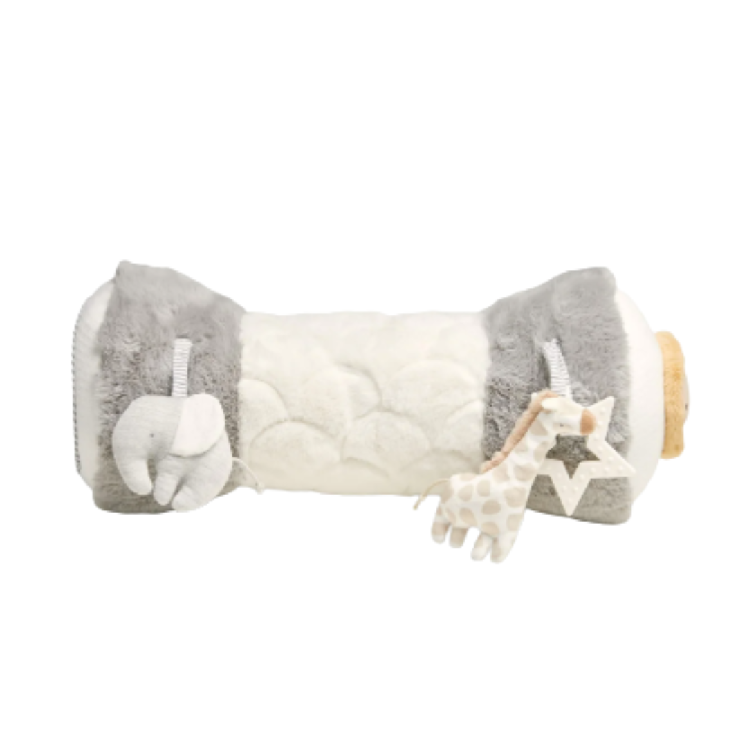 Welcome to the World Tummy Time Roll - Grey product image by Mamas & Papas