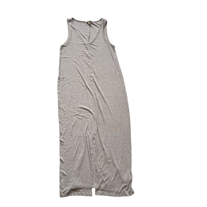 Maternity Ribbed Dress - Light Beige Marl product image by H&M