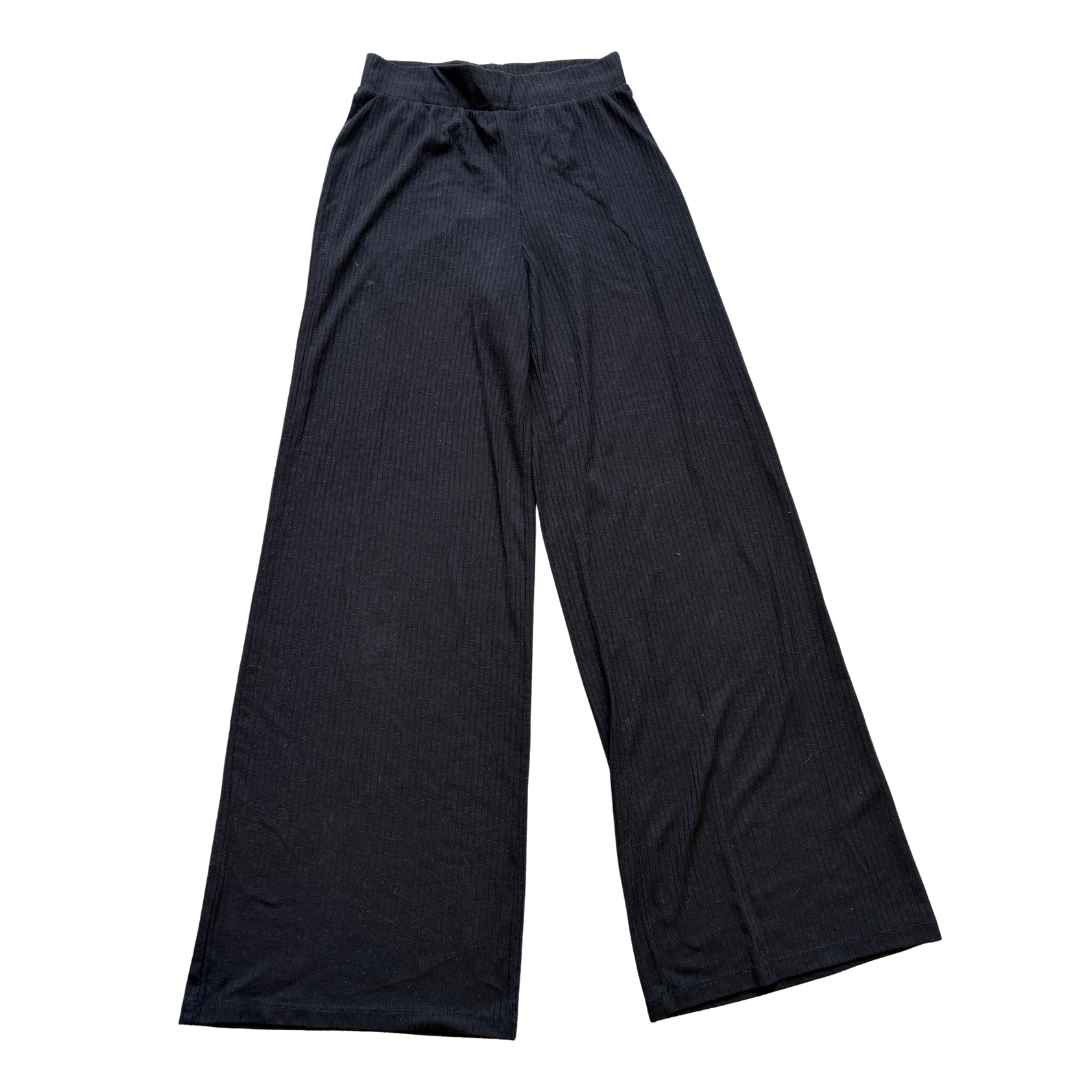 Ribbed Wide Leg Trousers product image by H&M