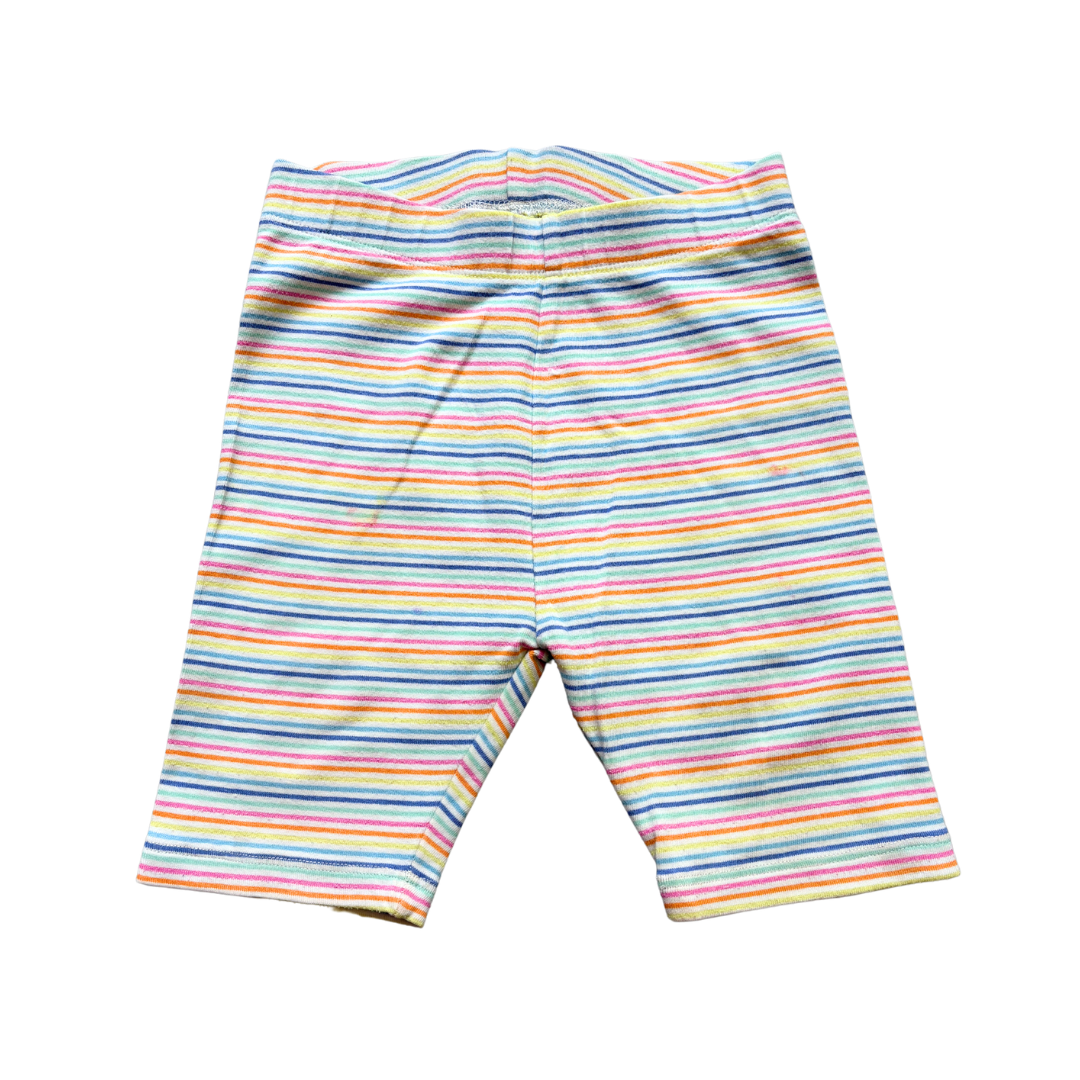 Multi Stripe Cycle Shorts product image by 2nd Lyfe C.I.C
