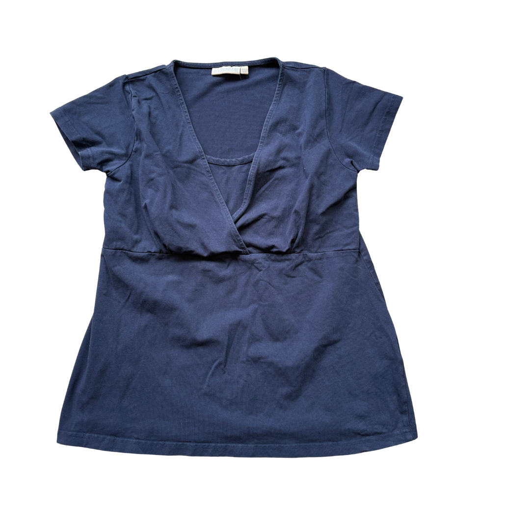 Navy Maternity and Nursing Tee product image by JoJo Maman Bébe