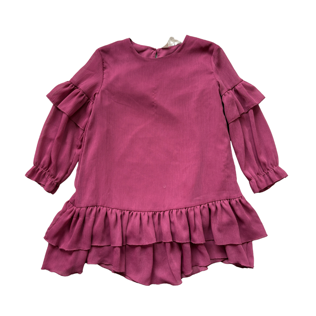 Floaty Berry Dress product image by H&M