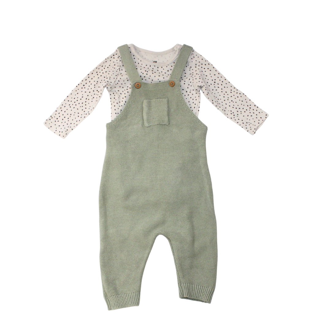 Cotton Knit Dungarees