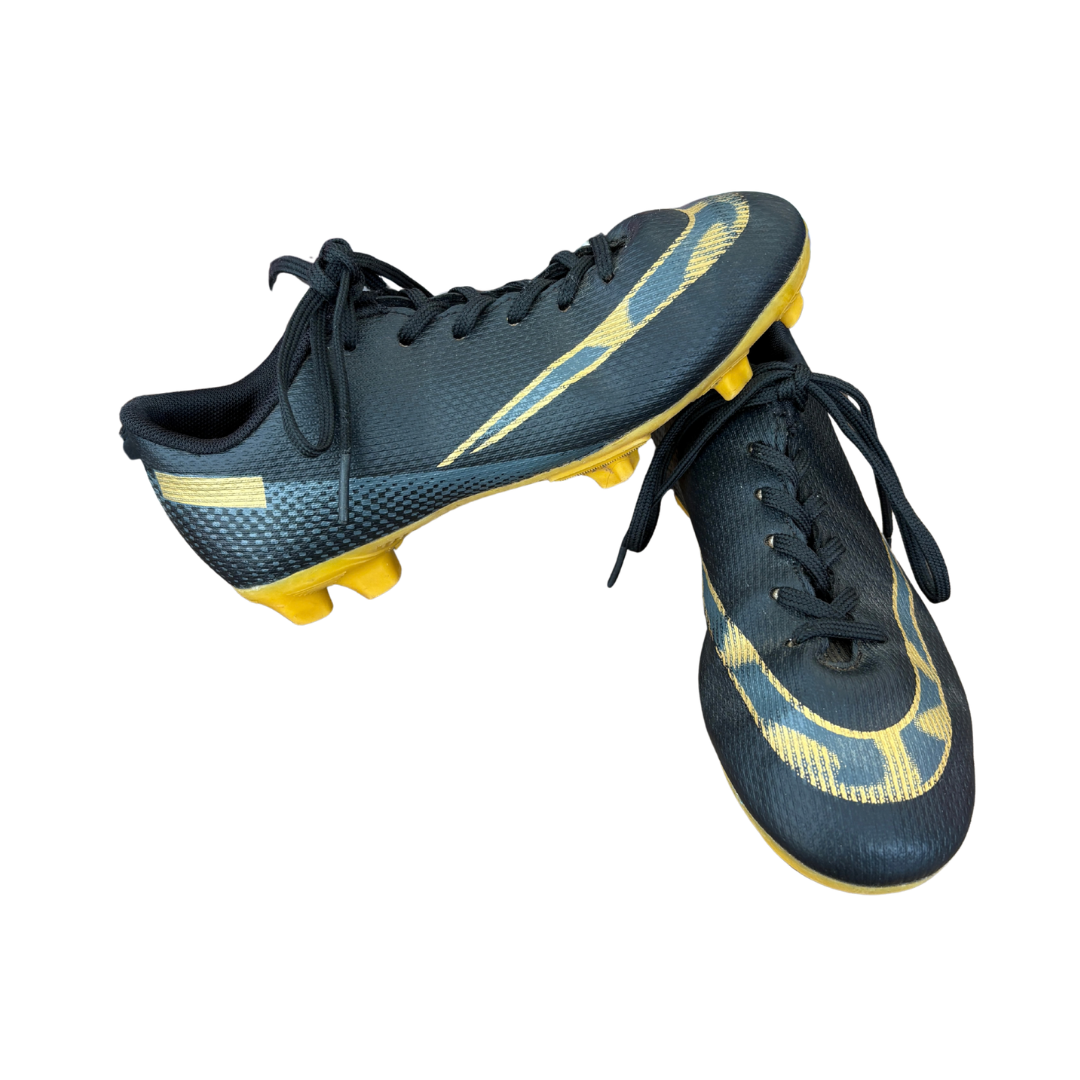Gold/Black Football Boots