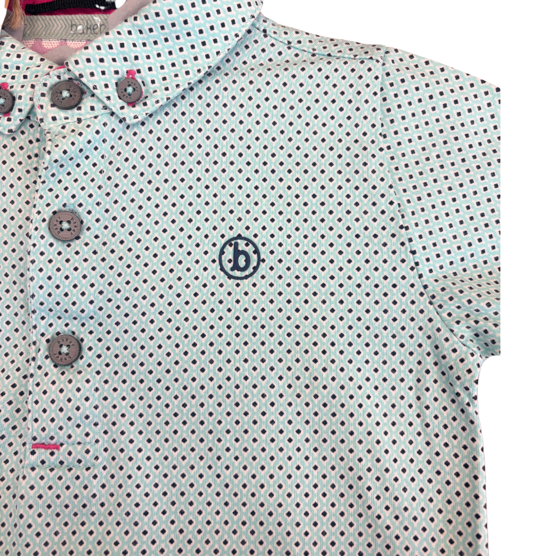 Patterned Polo Tee image 2 of 2 by Ted Baker