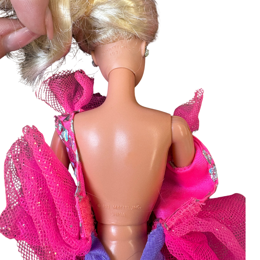1995 Vintage Twirling Ballerina image 2 of 2 by Barbie