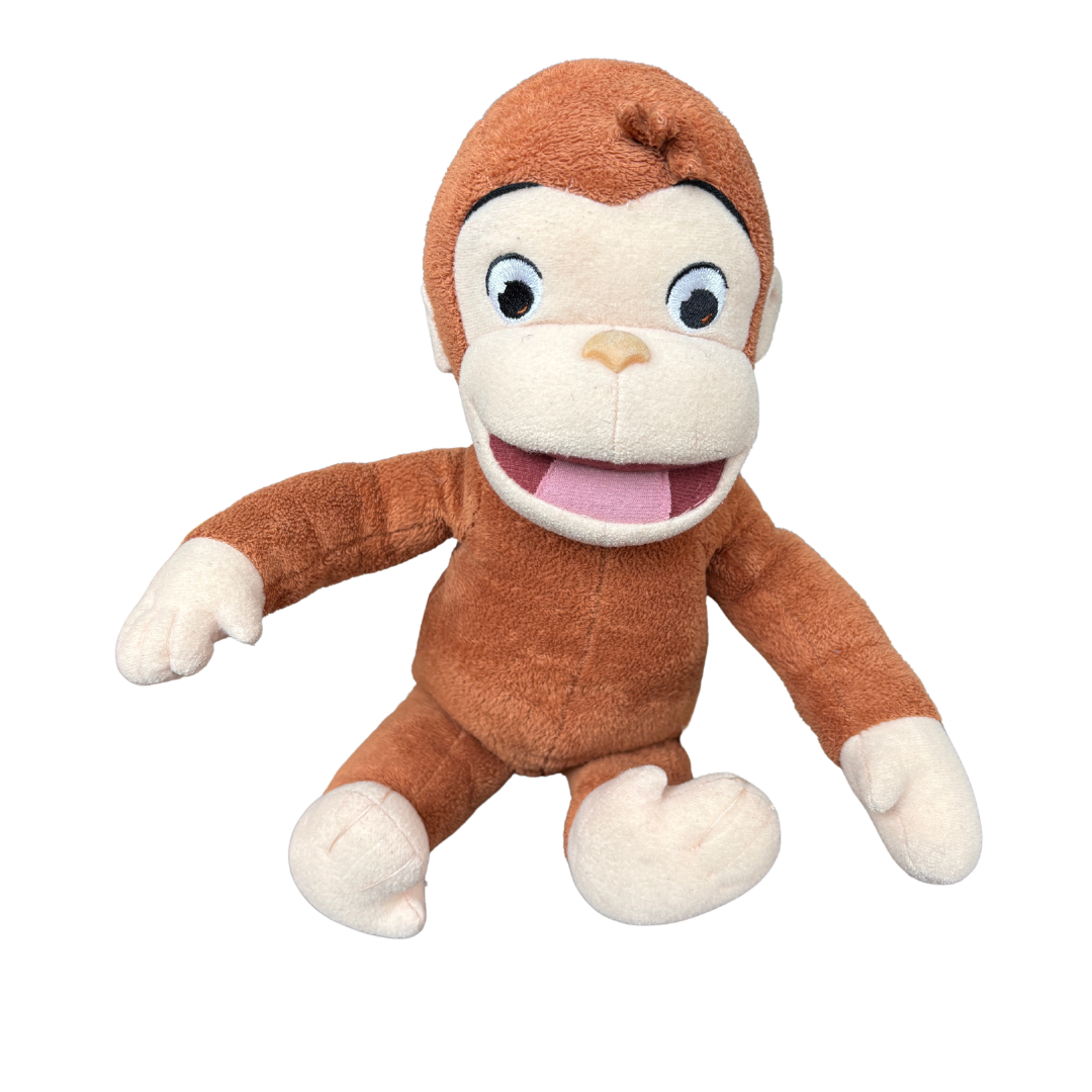 Vintage Curious George Plush 12" Soft Toy Monkey Marvel Toys 2005 Poseable Rare image 1 of 3 by Marvel