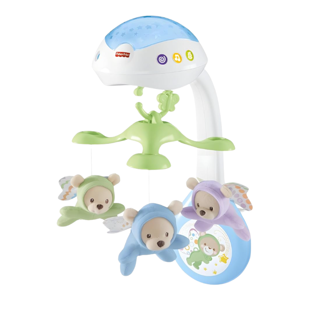 Butterfly Dreams 3 in 1 Light Projector - Cot Mobile product image by Fisher Price
