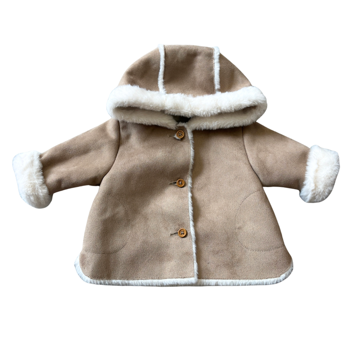Double Faced Faux Shearling Coat