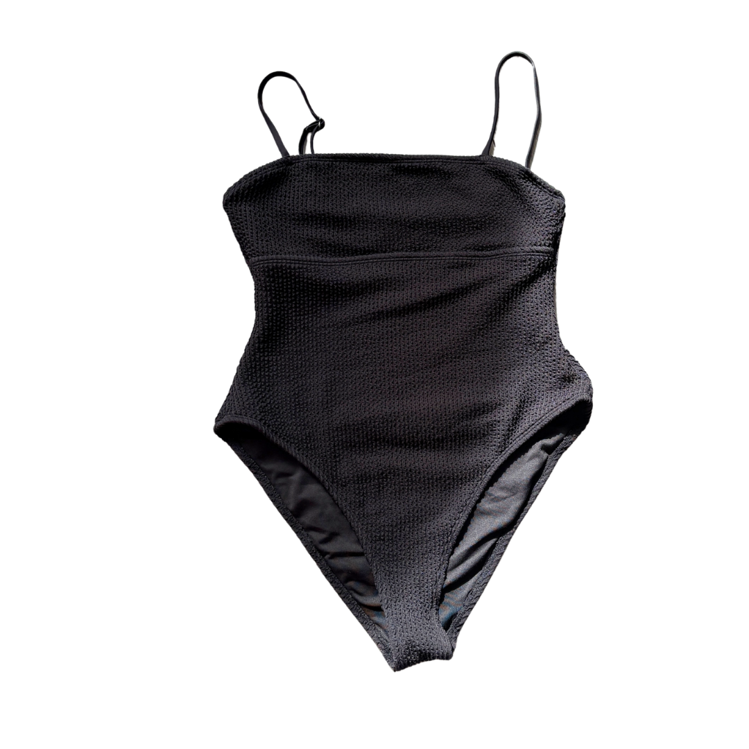 Textured Black Swimming Costume product image by Sol Cal & Co