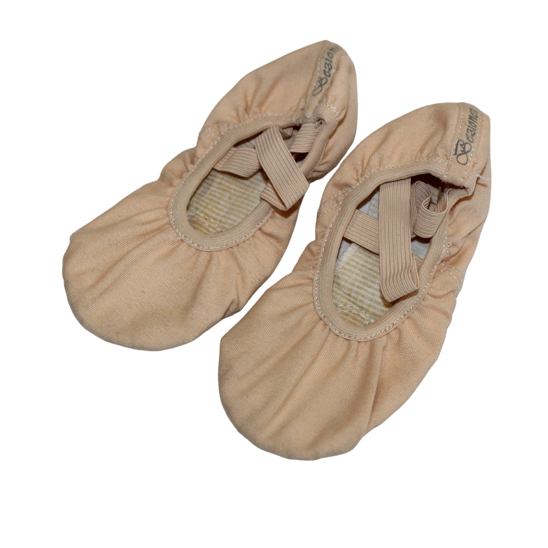 Split Sole Canvas Ballet Shoes