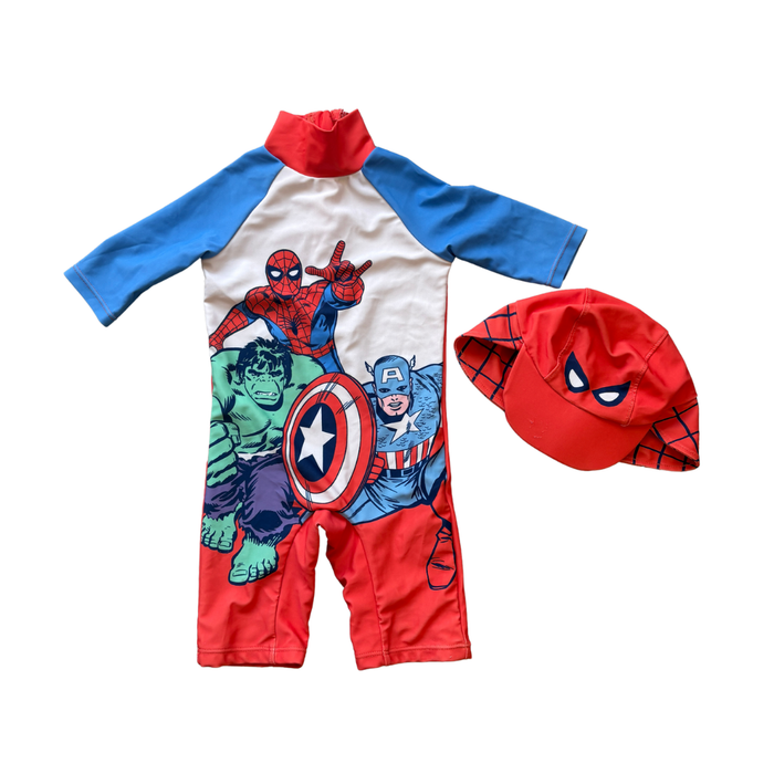 Marvel Swimsuit and Hat product image by Primark