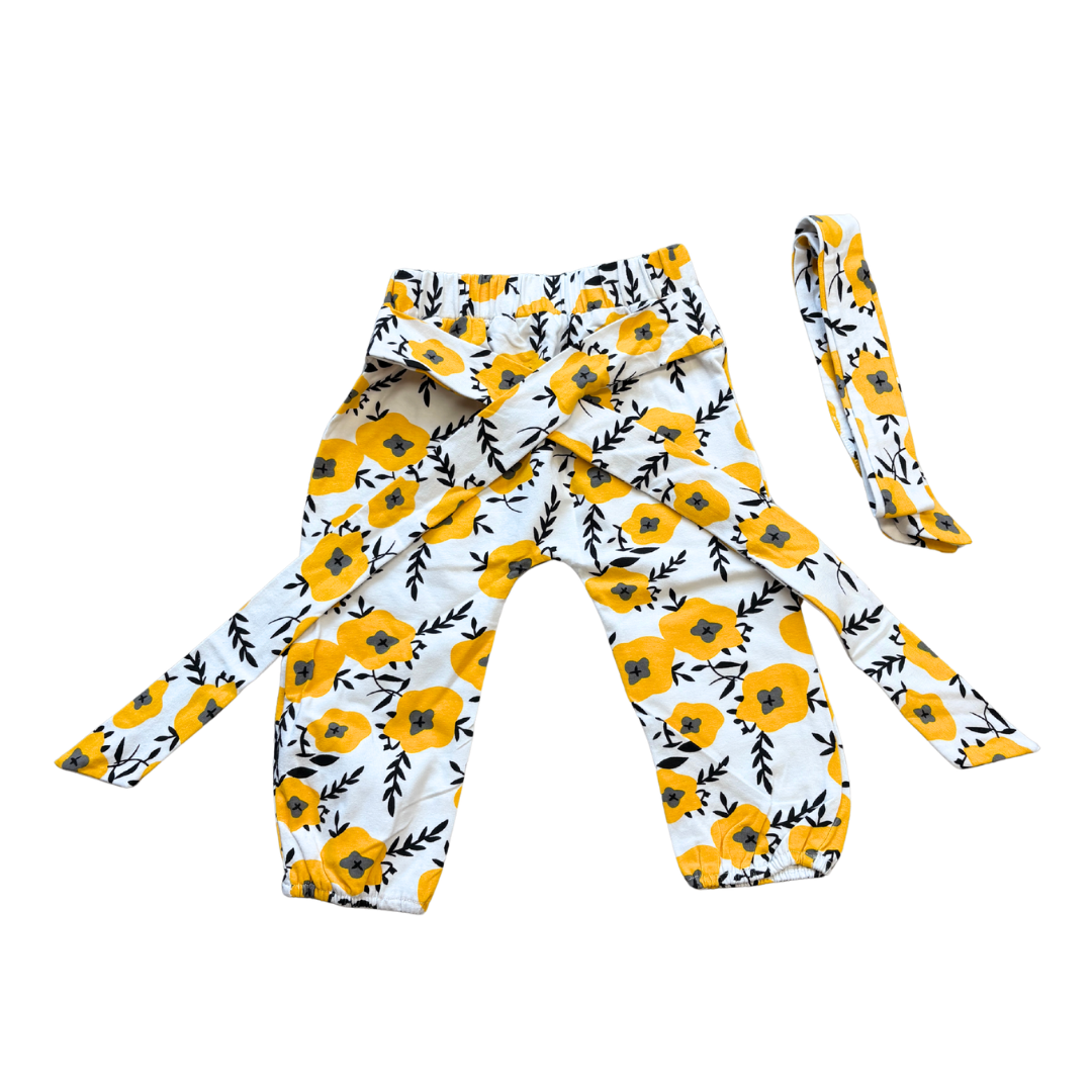 Floral Trousers & Headband product image by Shein