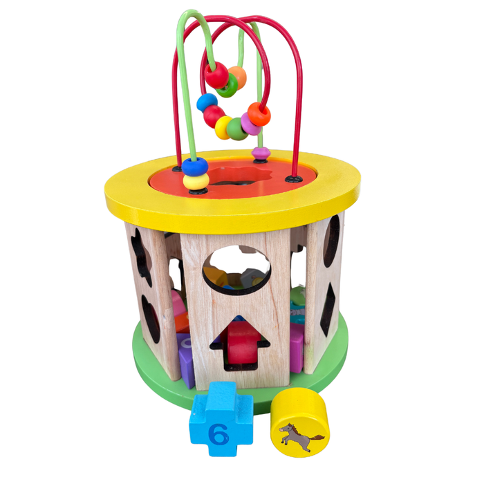 Wooden Shape Sorter product image by Jaques London