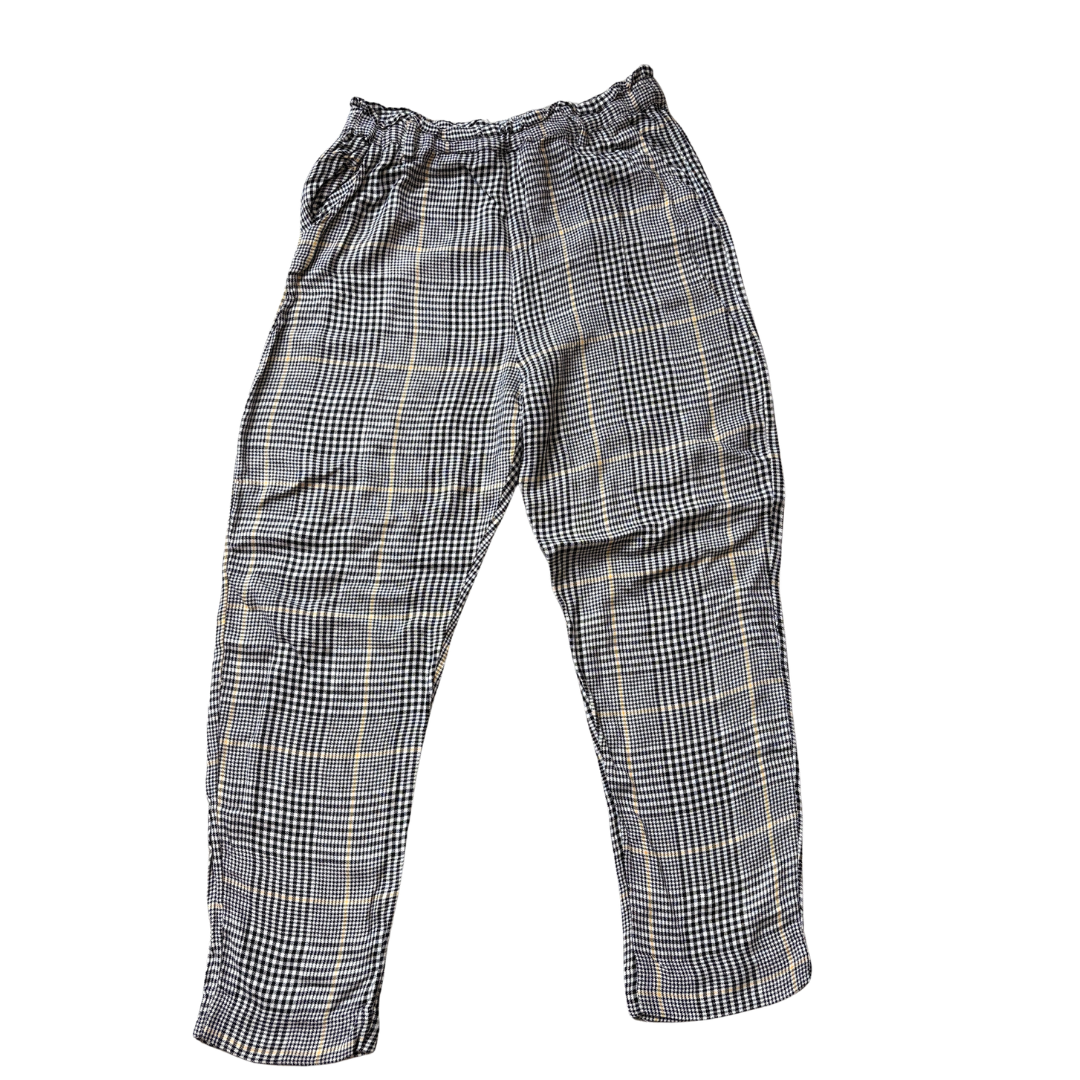 Lightweight Check Trousers product image by H&M