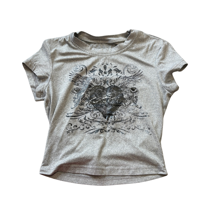 Heart Cropped Tee