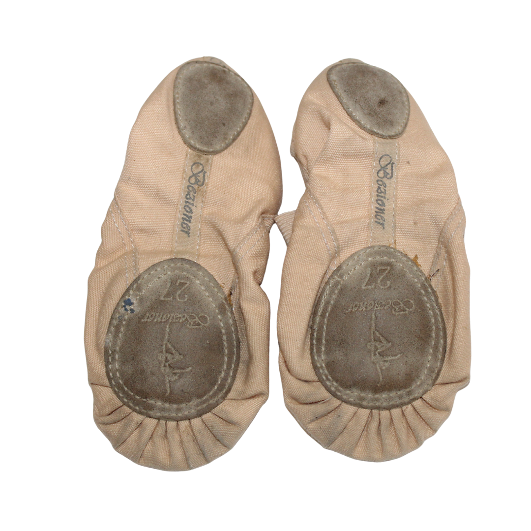 Split Sole Canvas Ballet Shoes