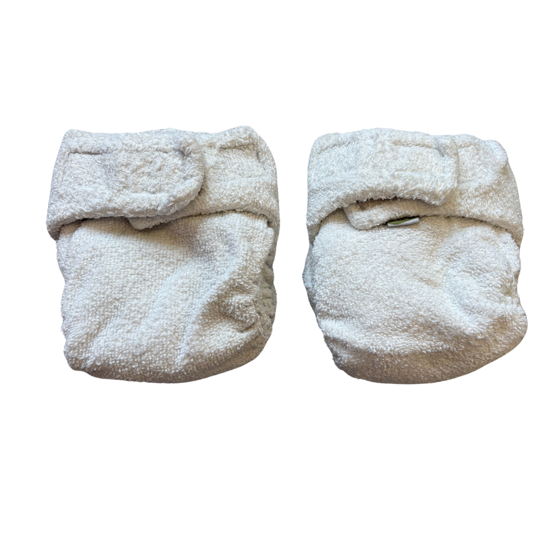 2x Bamboo Fitted Reusable Nappies - Size One - 7/20lbs product image by Little Lamb