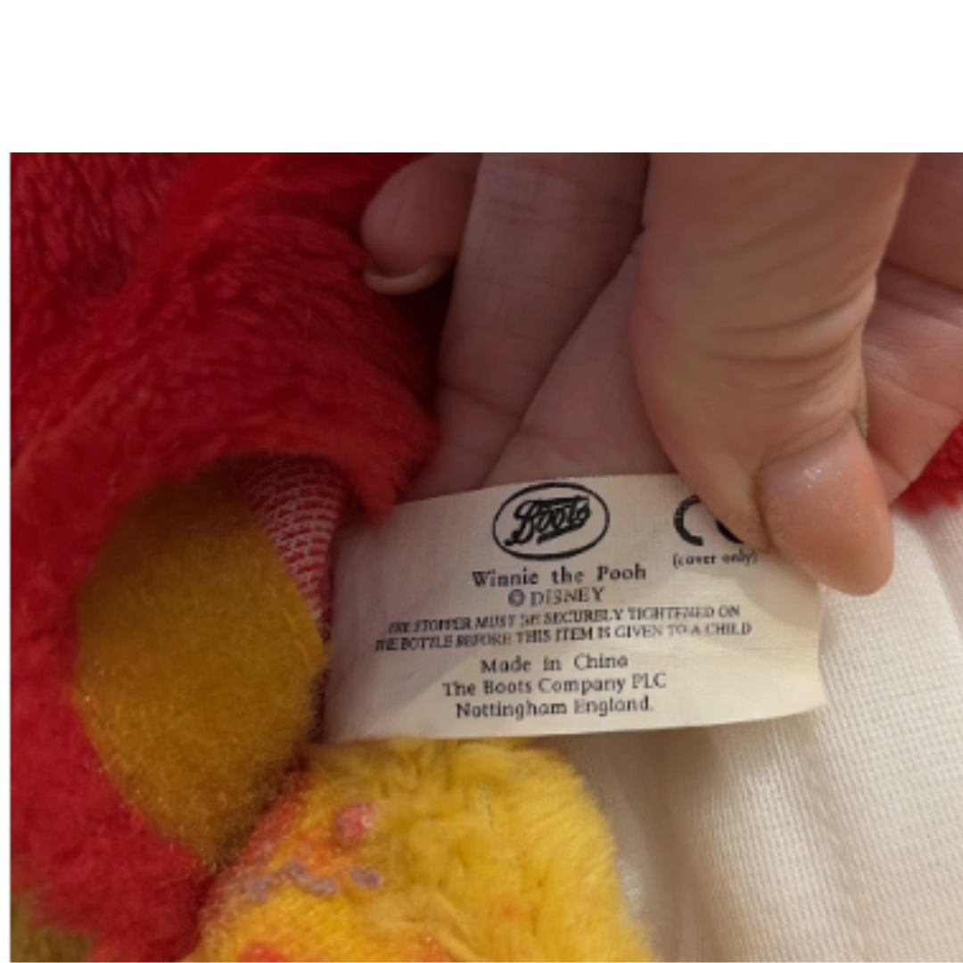 90s Winnie the Pooh Hot Water Bottle Cover