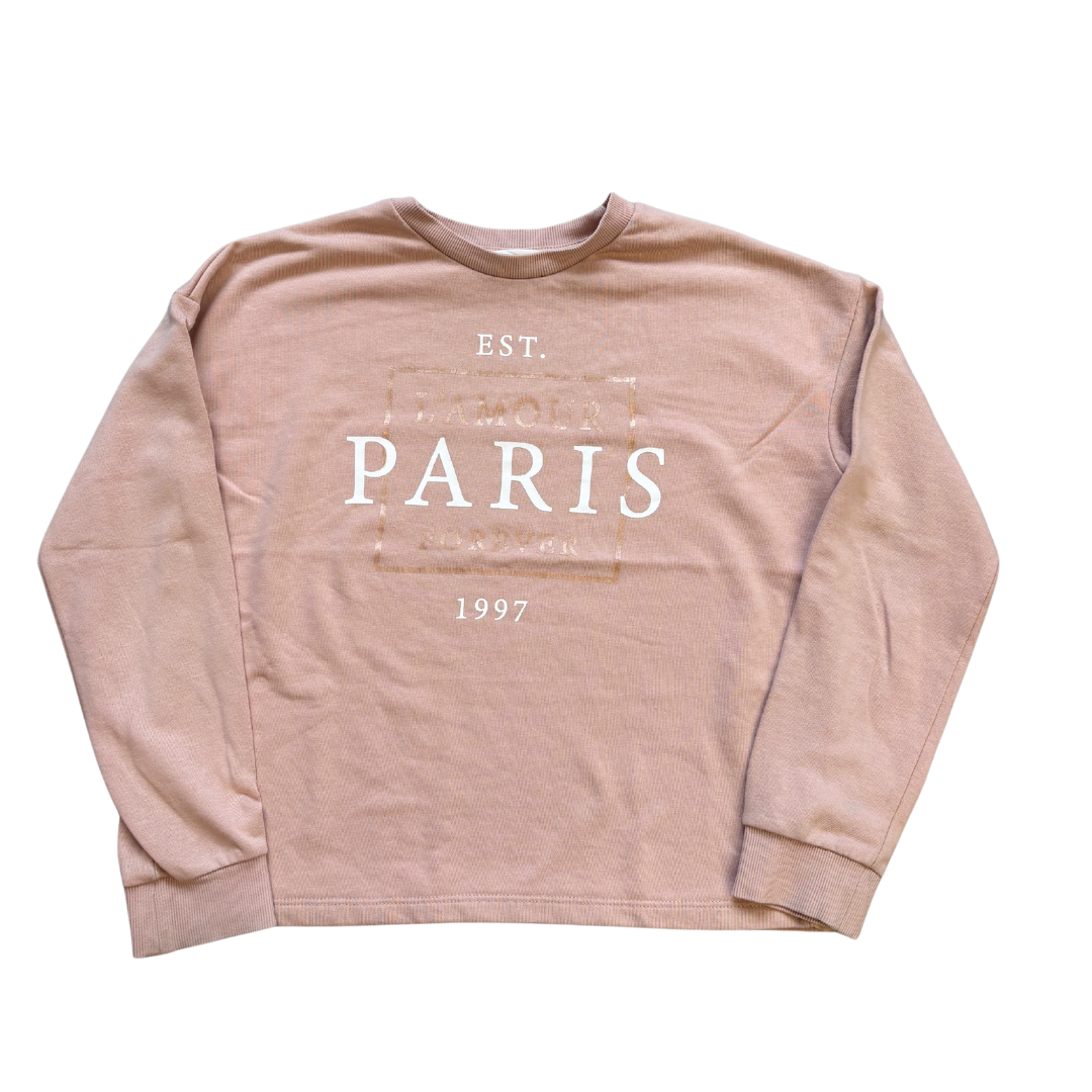Paris Cropped Sweatshirt product image by H&M