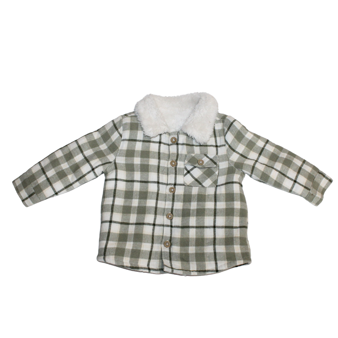 Fleece Lined Check Shirt