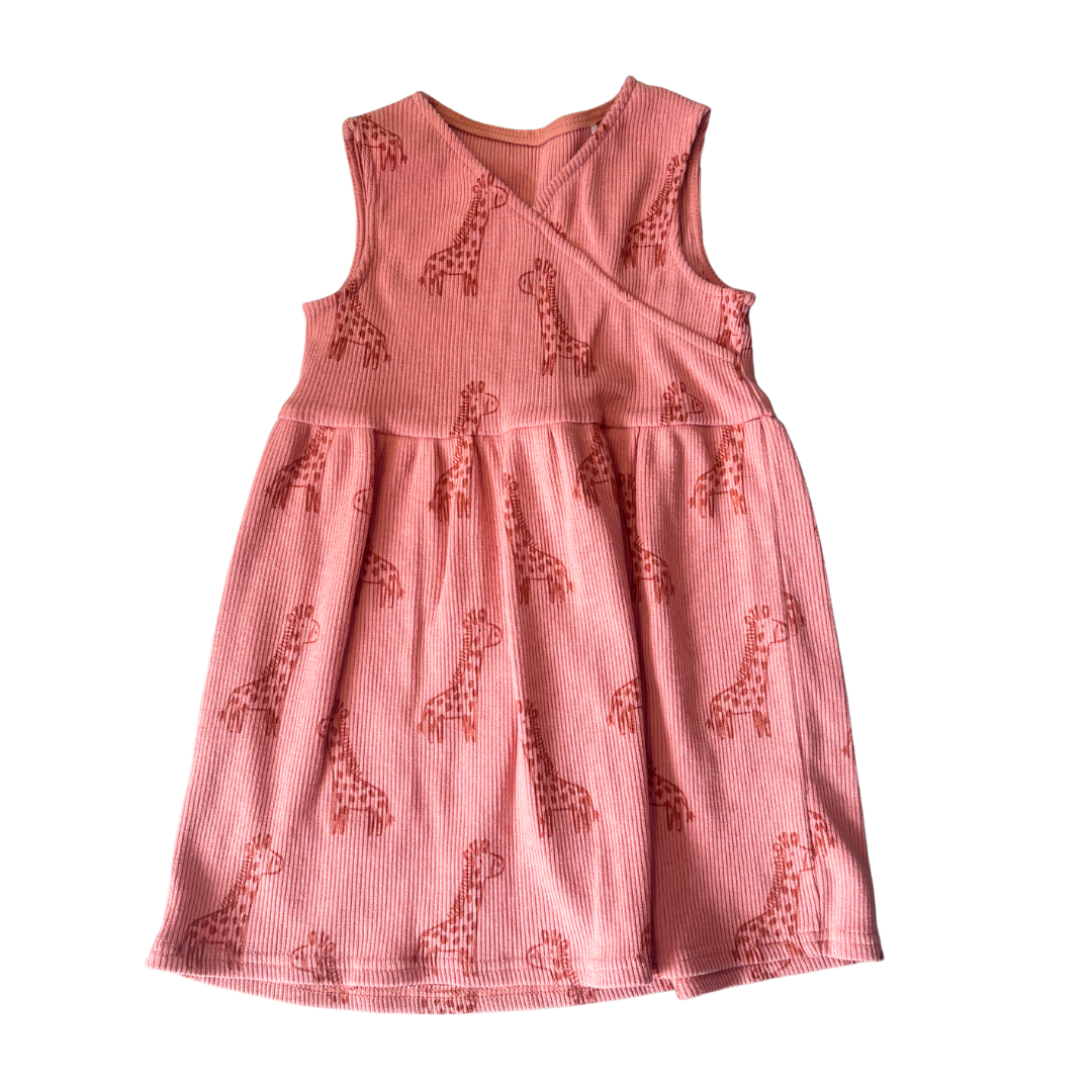 Giraffe Ribbed Dress product image by George