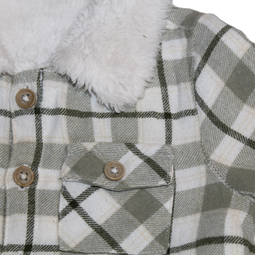 Fleece Lined Check Shirt