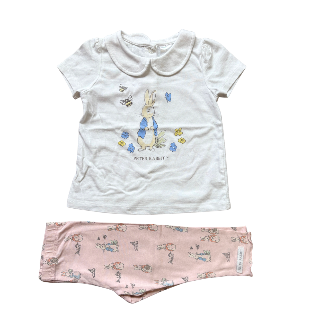 Peter Rabbit Collared Top and Leggings Set product image by F&F