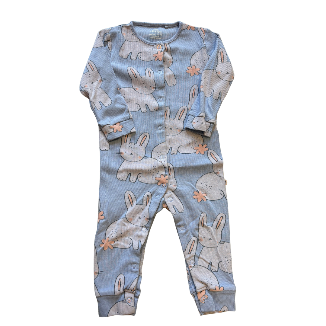 Bunny Ribbed Romper product image by Next