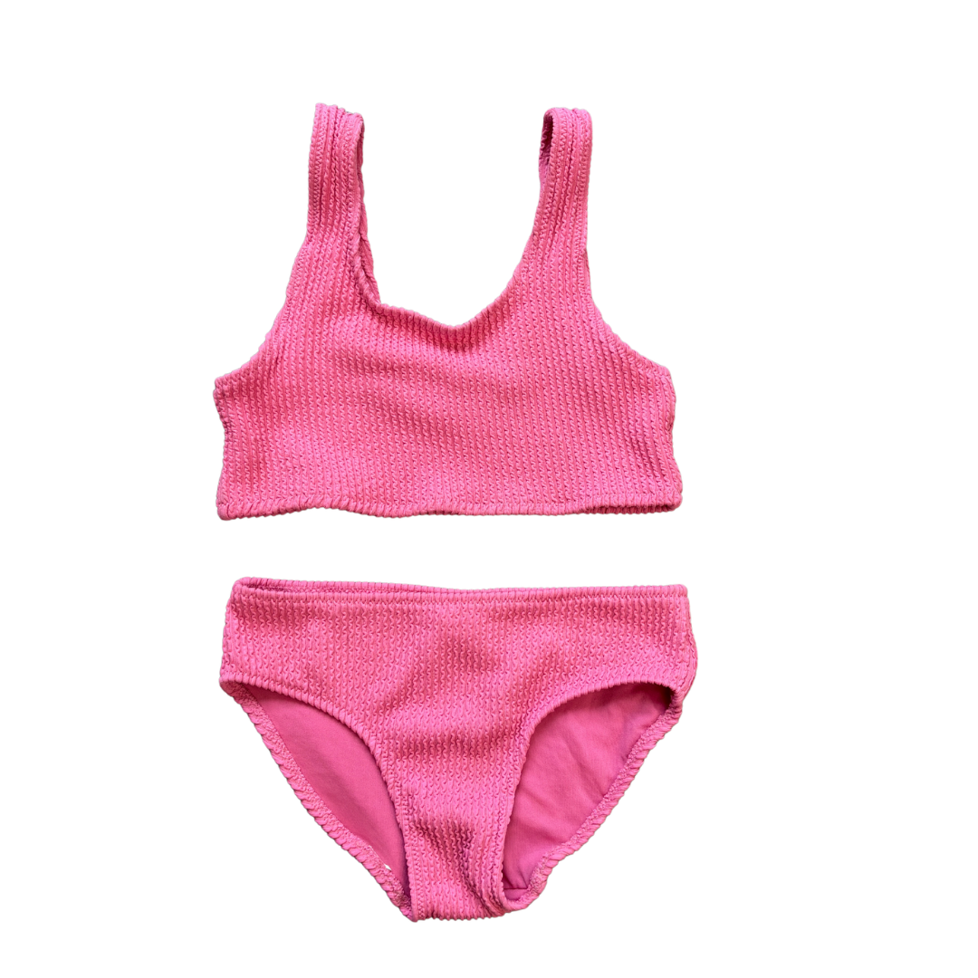 Textured Pink Bikini product image by H&M