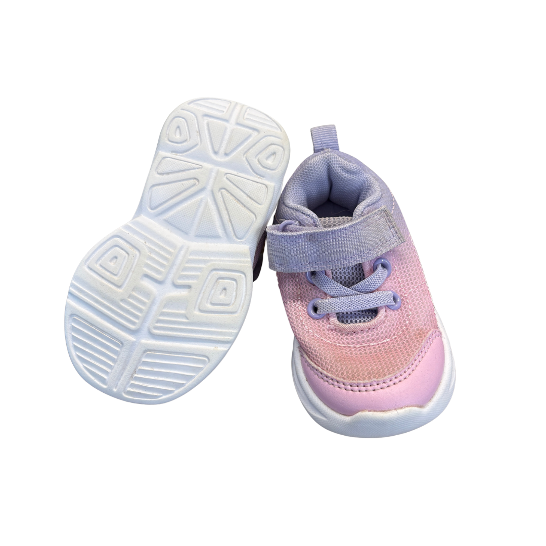 Pink/Lilac Memory Foam Trainers image 2 of 2 by Primark