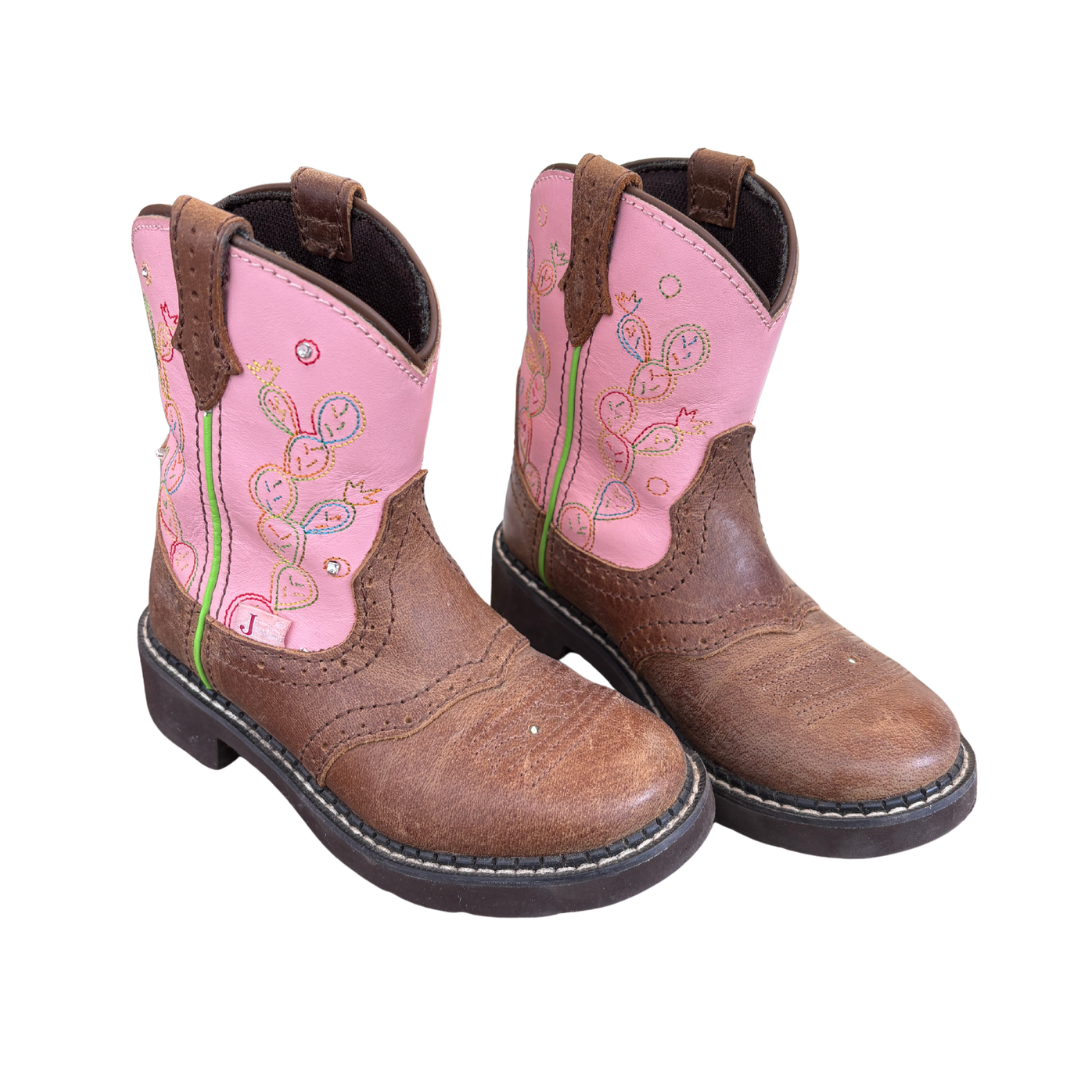 American Glitzy Light Up Round Toe Boots image 1 of 3 by Justin