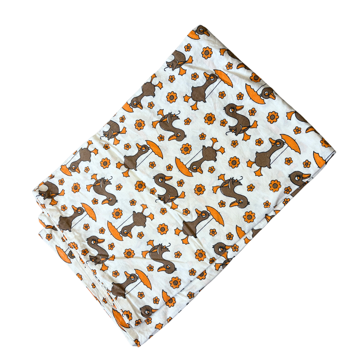 1970's Bedding - Umbrella Ducks