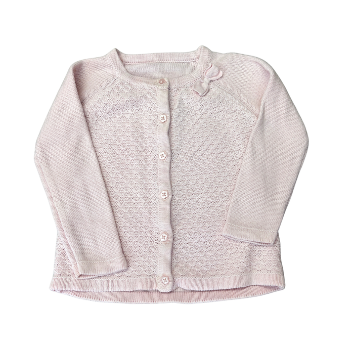 Pink Cotton Cardi product image by Nutmeg